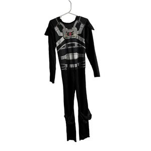 Power Rangers Turbo Phantom Black Ranger‎ Halloween Costume Kids Size 7-10
